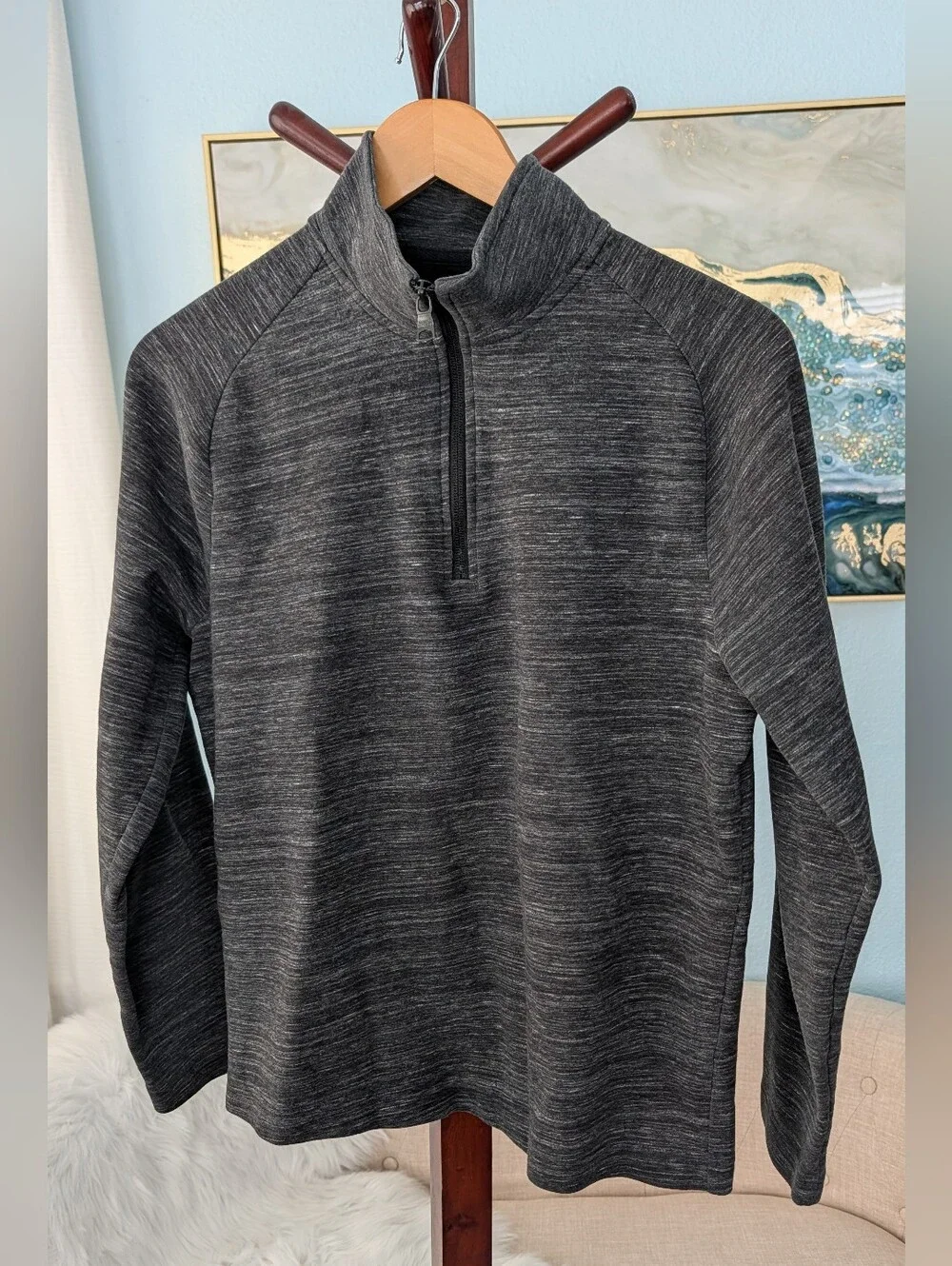 Banana Republic Men's Half-Zip Sweater Sz M.
